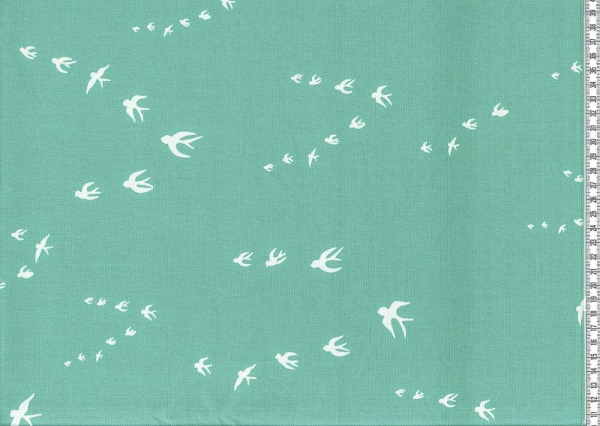 Interlock Schwalben mint (10 cm)