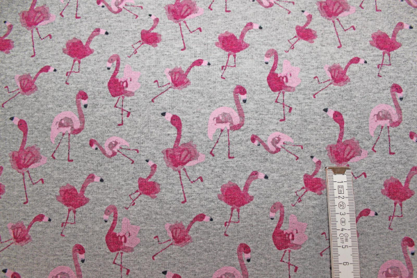 French Terry Flamingos (10 cm)