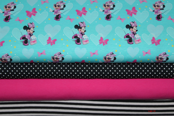 Jersey Minnie Mouse türkis (10 cm)