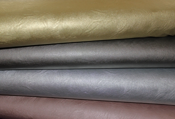 Lederimitat Space rosé-metallic (10 cm)