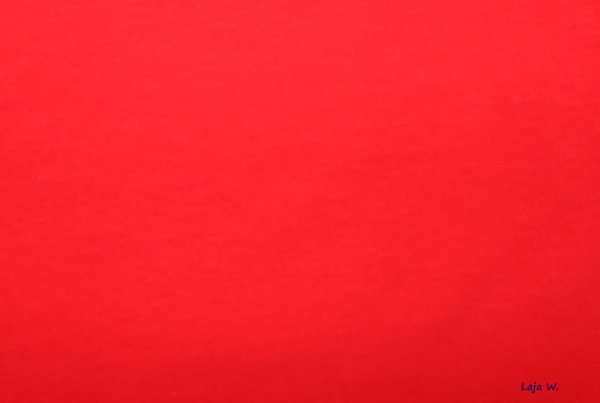 Sommersweat angerauht rot (10 cm)