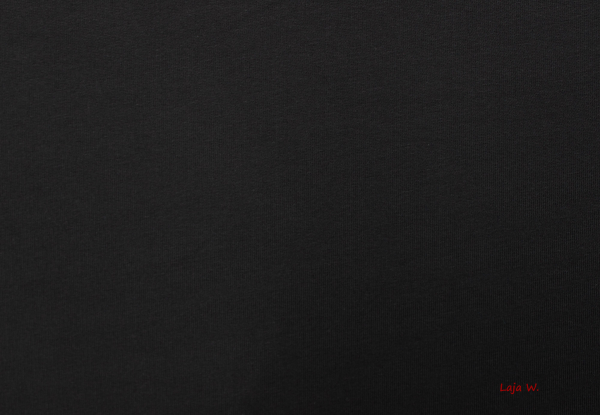 Sommersweat schwarz (10cm)