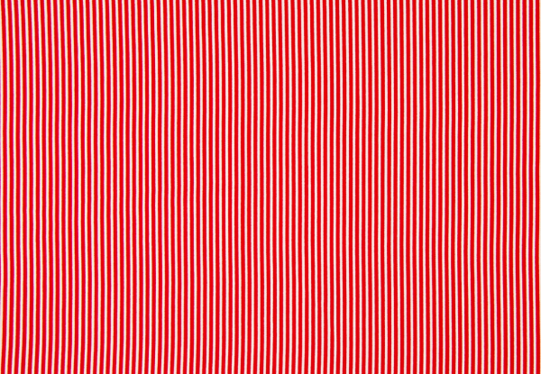 Baumwolle längsgestreift rot/weiß (10 cm)