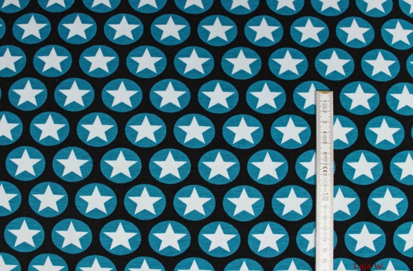 Maxi Stars Jersey schwarz (10 cm)