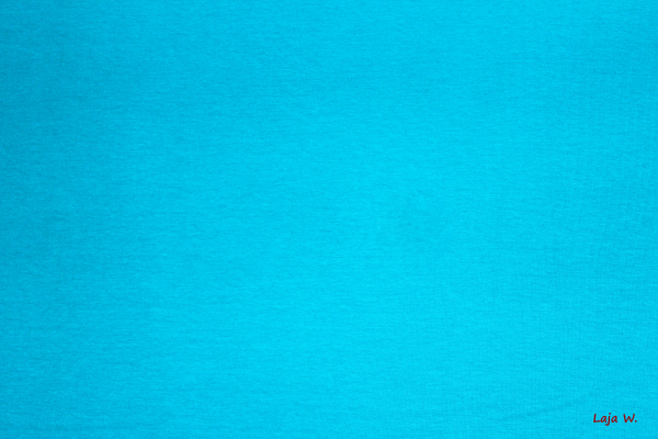 Jersey Maxi uni Hilco türkis (10 cm)