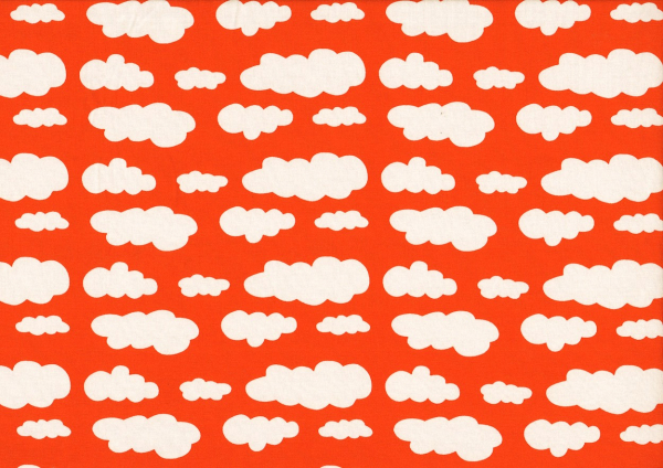 Jersey Wolkenhimmel orange (10 cm)
