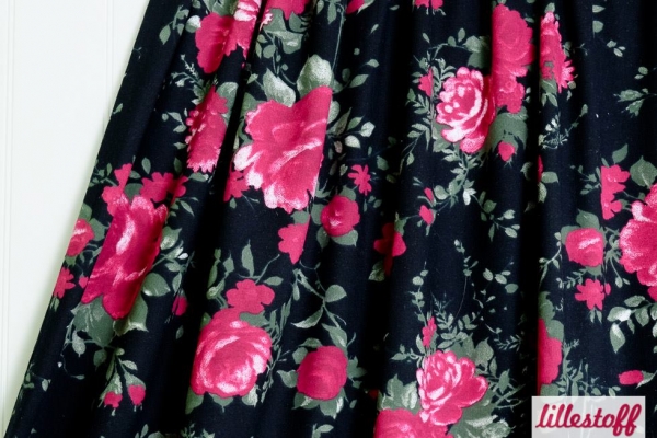 Jersey Black Roses (10 cm)