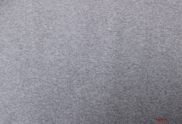 Bündchen Hilco hellgrau meliert (10 cm)