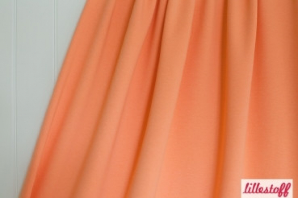 Bündchen Feinstrick kräftiges apricot (10 cm)