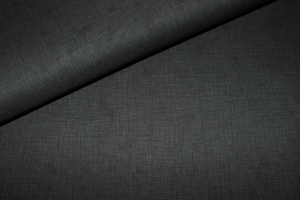 Designerbaumwolle Quilters Linen dunkelgrau/anthrazit (10 cm)