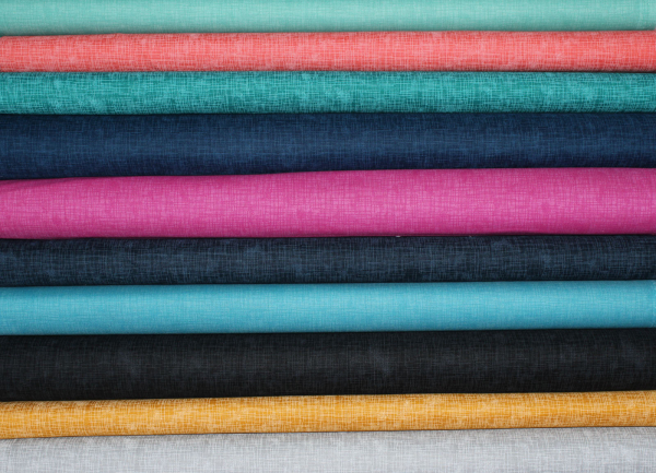 Designerbaumwolle Quilters Linen hellpink/pink (10 cm)