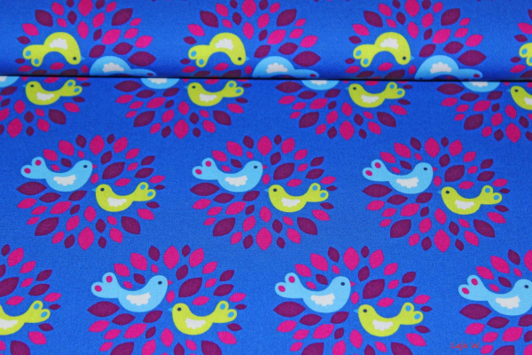 Baumwolle My Aunties blau/beere/grün (10 cm)