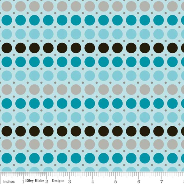 Stoff Andrea Victoria Punkte (10 cm)