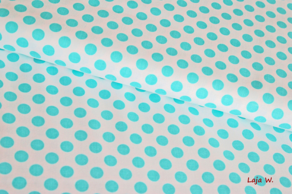 Designerbaumwollstoff Dots (10 cm)