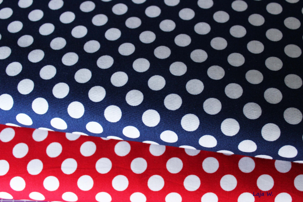 Stoff Dots (10 cm)