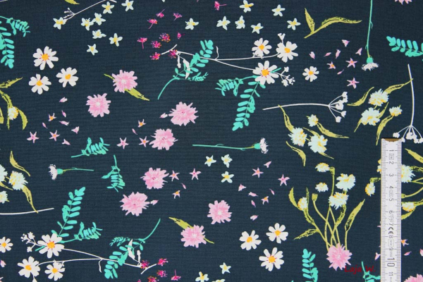 Designerbaumwollstoff Blossom Swale Depth  (10 cm)
