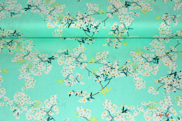 Designerbaumwolle Yinghua Rainwater (10 cm)