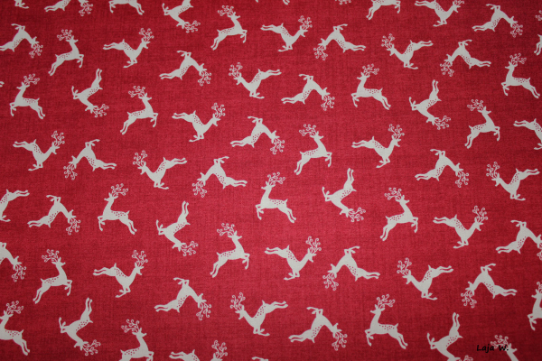 Baumwollstoff Scandi 4 Deer Scatter (10 cm)
