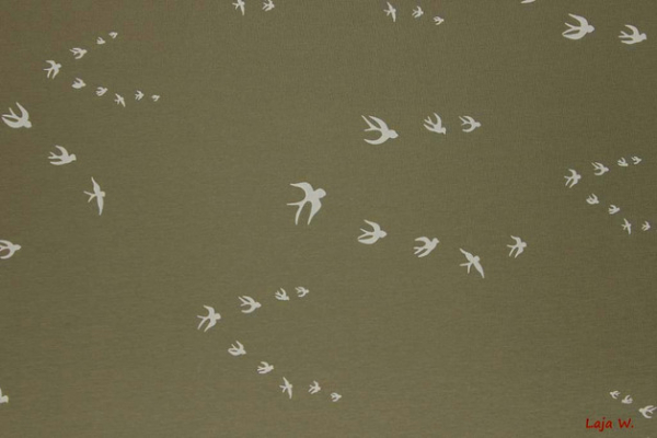 Interlock Schwalben khaki (10 cm)