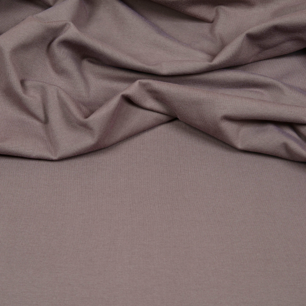 Jersey Maxi uni Hilco taupe/braun (10 cm)