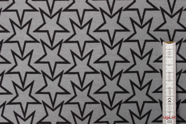 Sweat mit Sternen grau (10 cm)