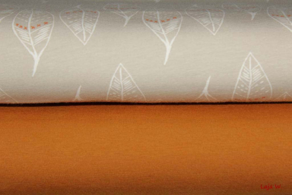 Jersey Art Gallery Gust of Leaves Silver (10 cm)