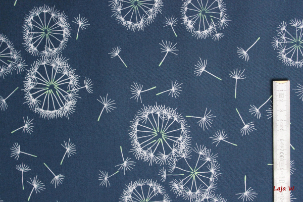 Designerbaumwollstoff Sketchbook (10 cm)