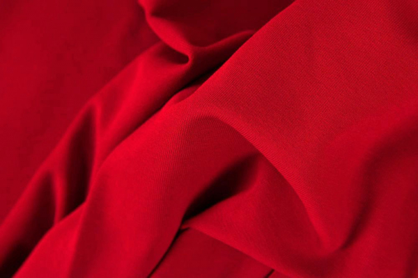 Sommersweat leicht dunkleres rot (10 cm)