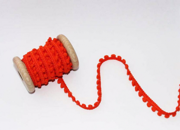 Minibommelborte orange (1 m)