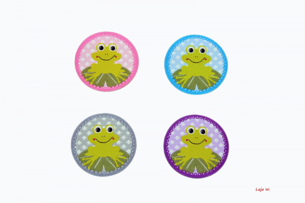 Aufnäher Frosch