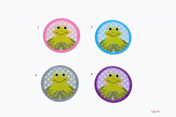 Aufnäher Frosch