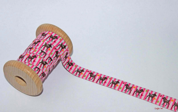 Webband Reh pink (1 m)