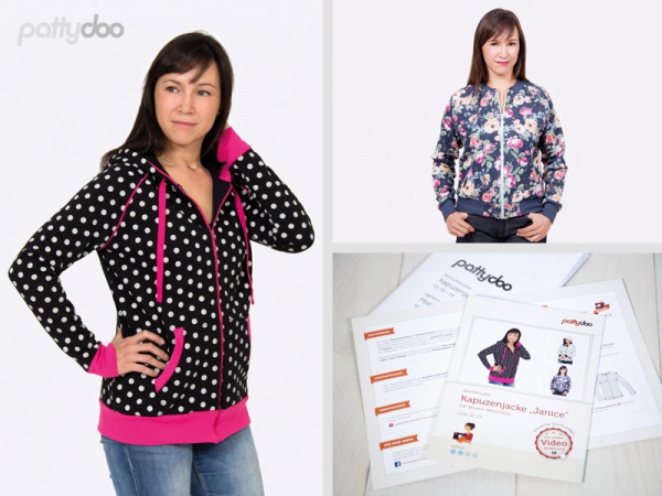 Schnittmuster Sweatjacke Janice