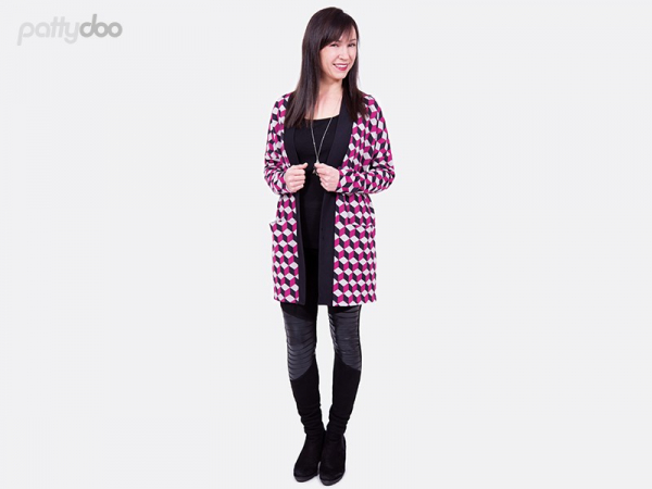 Schnittmuster Cardigan Carina