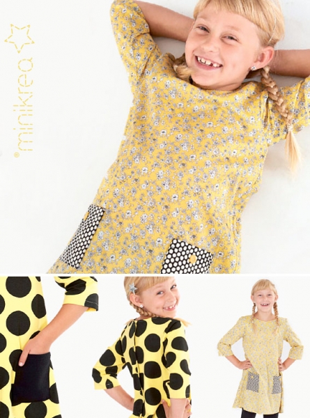 Schnittmuster A- Linien Kleid 50010