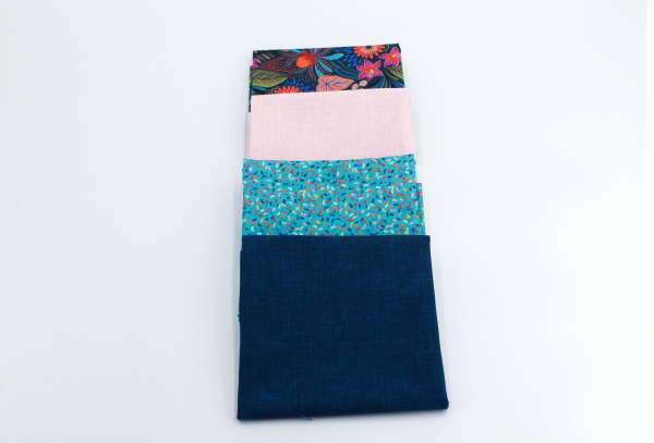 Bahia Stoffpaket (Fat Quarter) mit Endlosreißverschluss