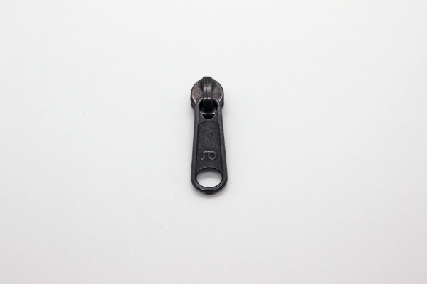 loser Bügelschieber messing- schwarz