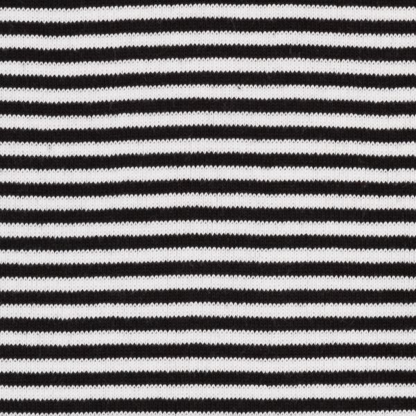 Bündchen schwarz/ weiß (10 cm)