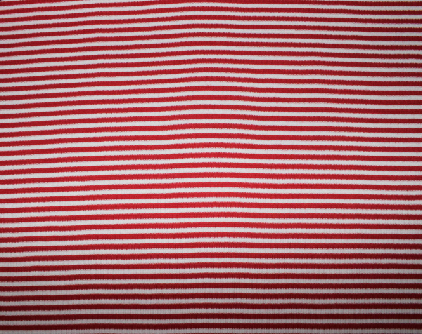 Bündchen rot/weiß (10 cm)