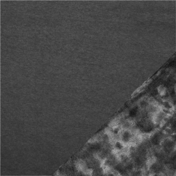 Alpenfleece/-sweat grau  (10 cm)