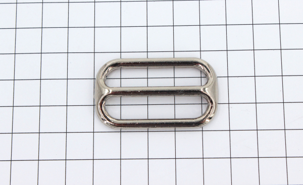 robuste Leiterschnalle 40 mm silberfarben (1 Stück)