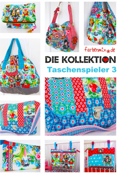 Taschenspieler 3 - CD mit 11 Schnittmustern