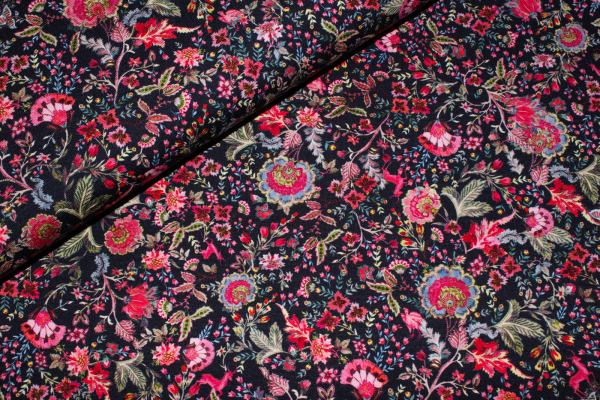 Viskose Jersey "Royal" dunkelblau (10 cm)