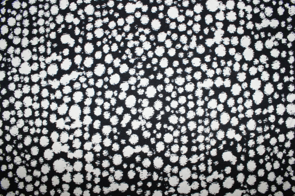 Viskose-Jersey Dotty nachtblau/warmes weiß (10 cm)