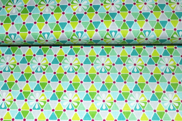 Designerbaumwolle "Flit and Bloom" Kombistoff(10 cm)