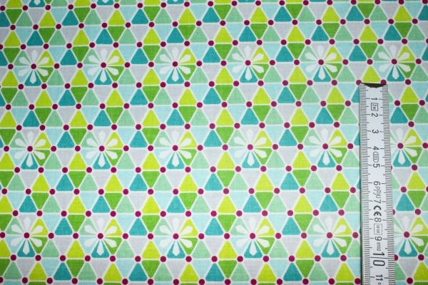 Designerbaumwolle "Flit and Bloom" Kombistoff(10 cm)