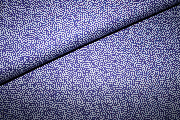 Baumwollstoff Dotty lila (10 cm)