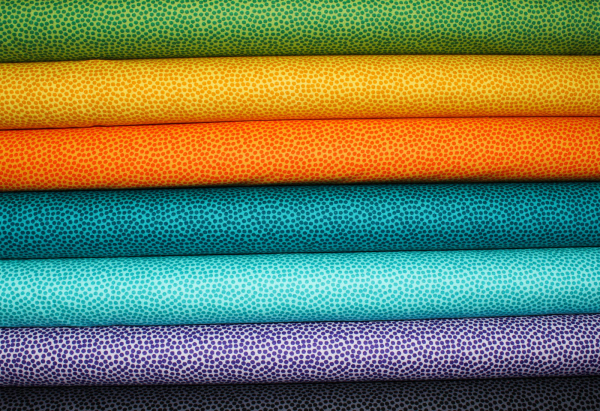 Baumwollstoff Dotty lila (10 cm)