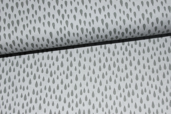 Designerbaumwollstoff PACIFIC  Tropfen (10 cm)
