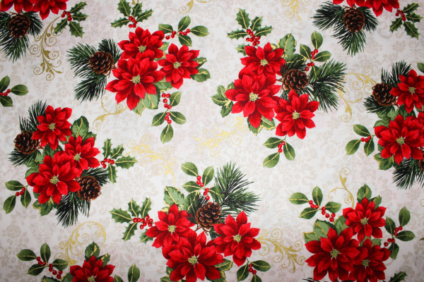 Baumwollstoff Deck the Halls (10 cm)